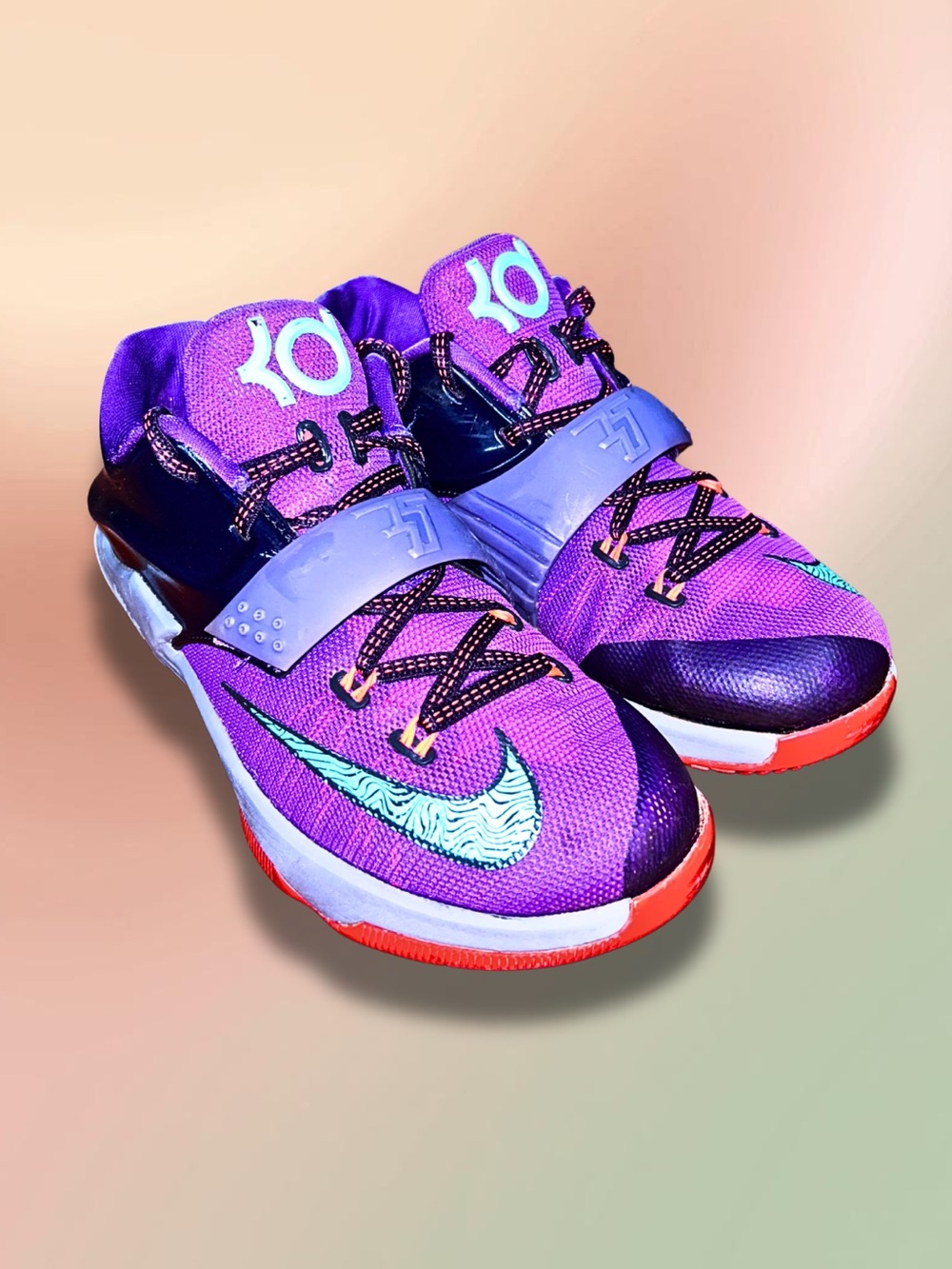 Nike KD 7 ”Lightning 534” Youth Shoes Size 4Y